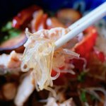 This Keto Asian Noodle Salad is a magical dish that satisfies those cravings for noodles, without all the carbs and sugar! Only 5 grams net carbs per serving!