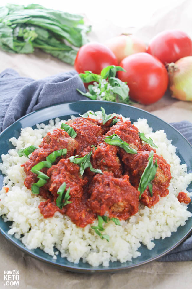 Finally, guilt-free, low-carb Italian!! This Keto Meatball Marinara is a comfort food classic you can enjoy anytime!