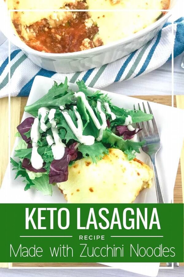 This Easy Keto Lasagna Zucchini is the perfect kid-friendly keto dinner! You can even let them help layer the "noodles!"