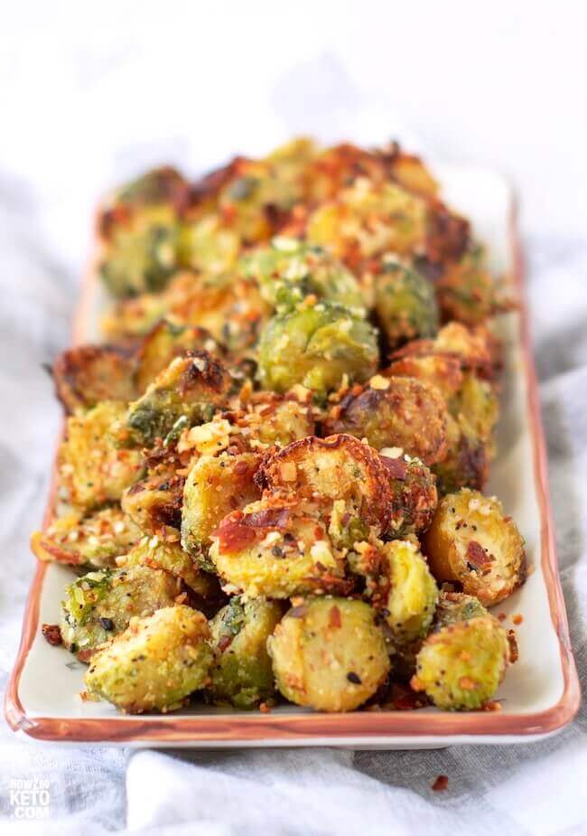 crispy air fryer brussel sprouts