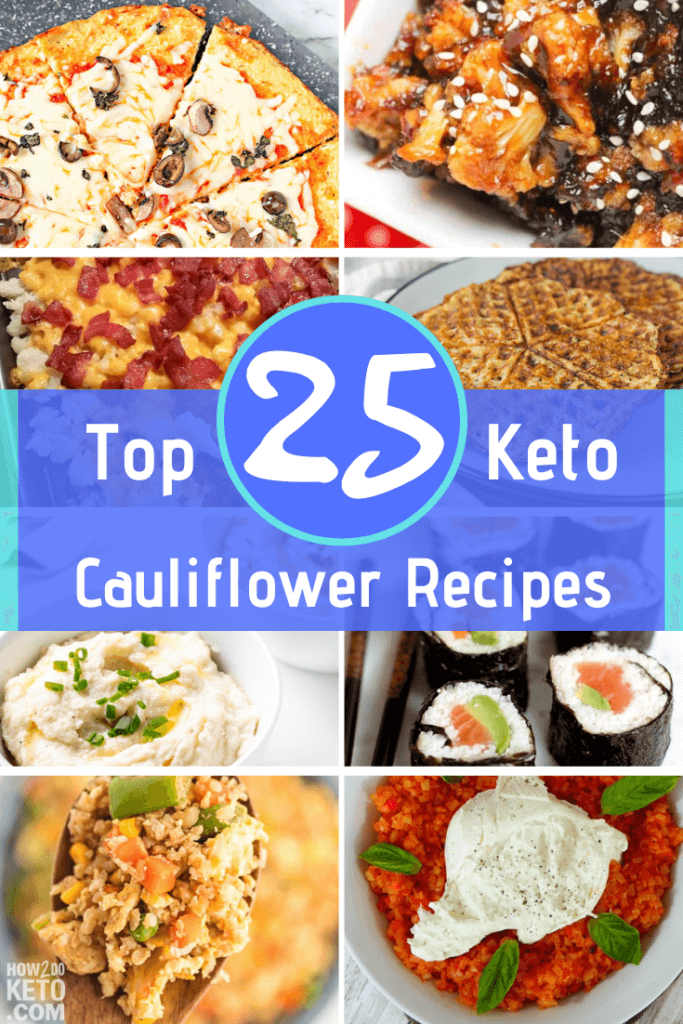 Who says cauliflower has to be boring?! These Keto Cauliflower Recipes are truly delicious and taste so spot-on that you won't even miss all the carbs! 
