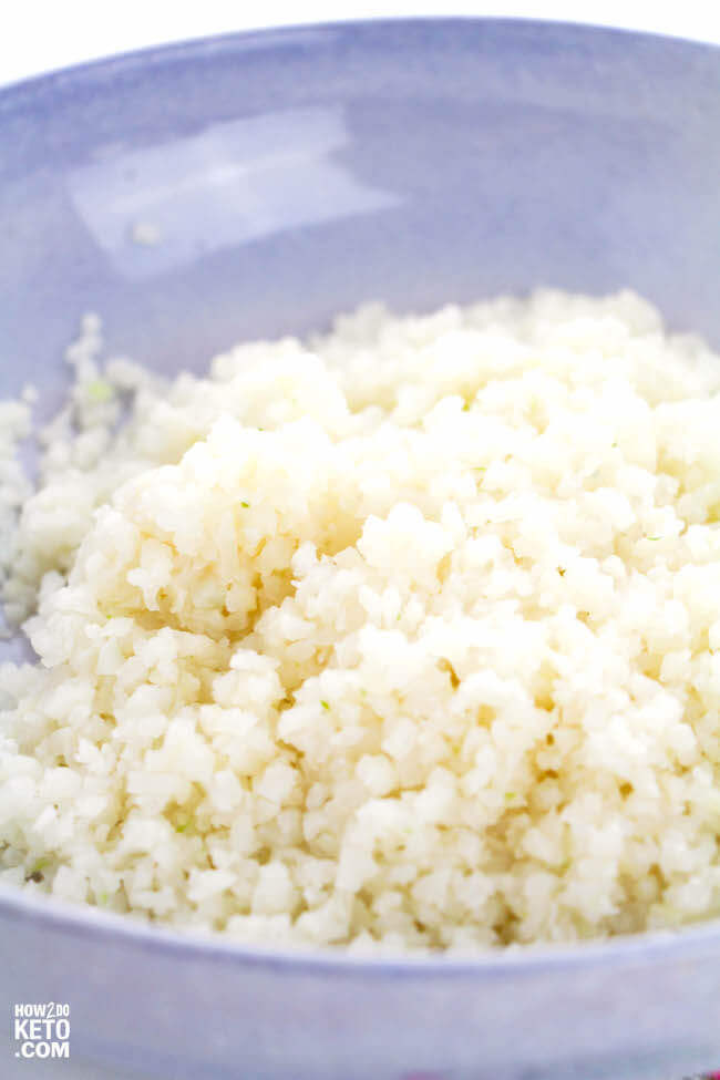 cauliflower rice recipes keto