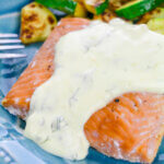 This Keto Salmon with Dill Sauce is a light and fresh keto option for the whole family!
