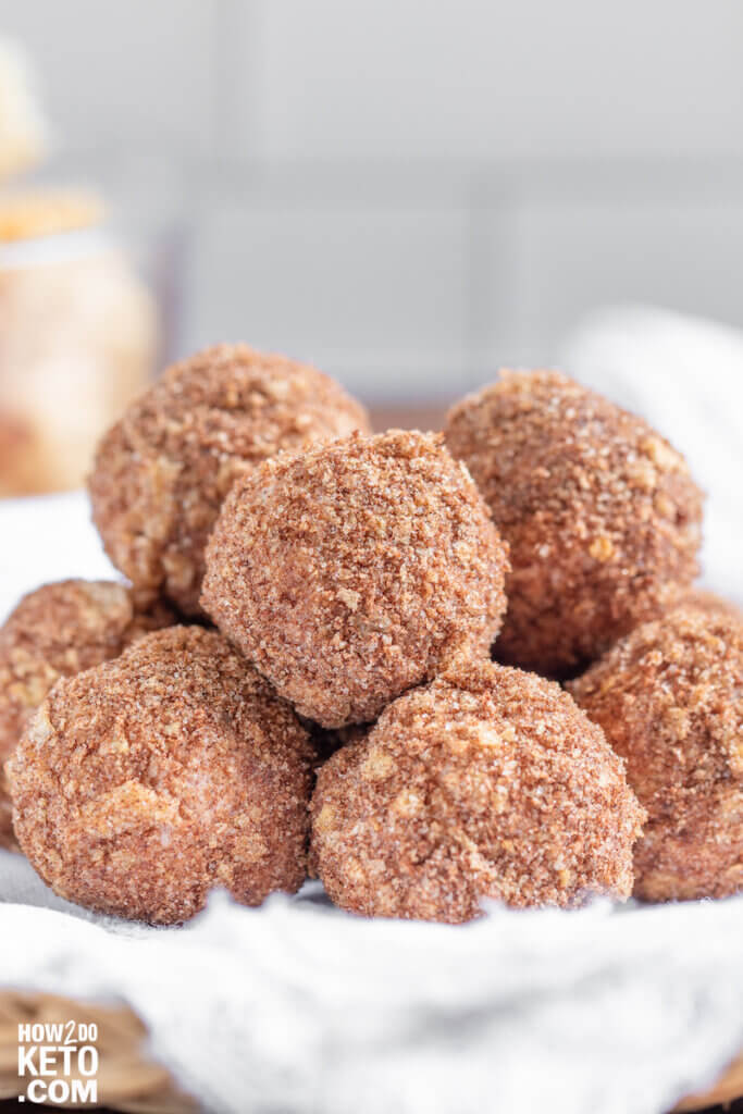 These Keto Churro Fat Bombs are full of all the great churro flavors, without the fried dough!