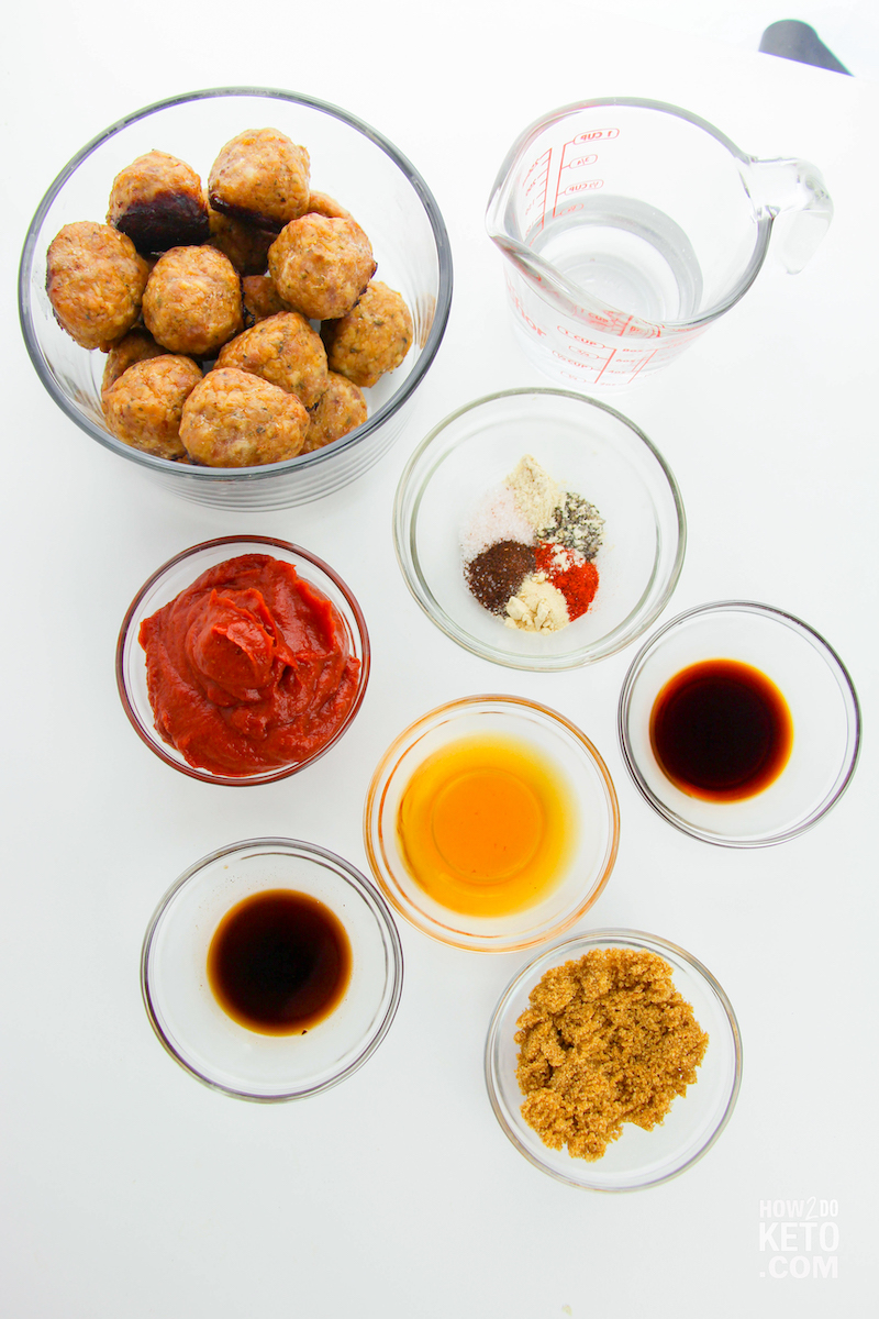 meatballs and spices
