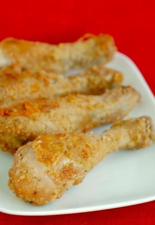 low carb breaded chicken drumsticks