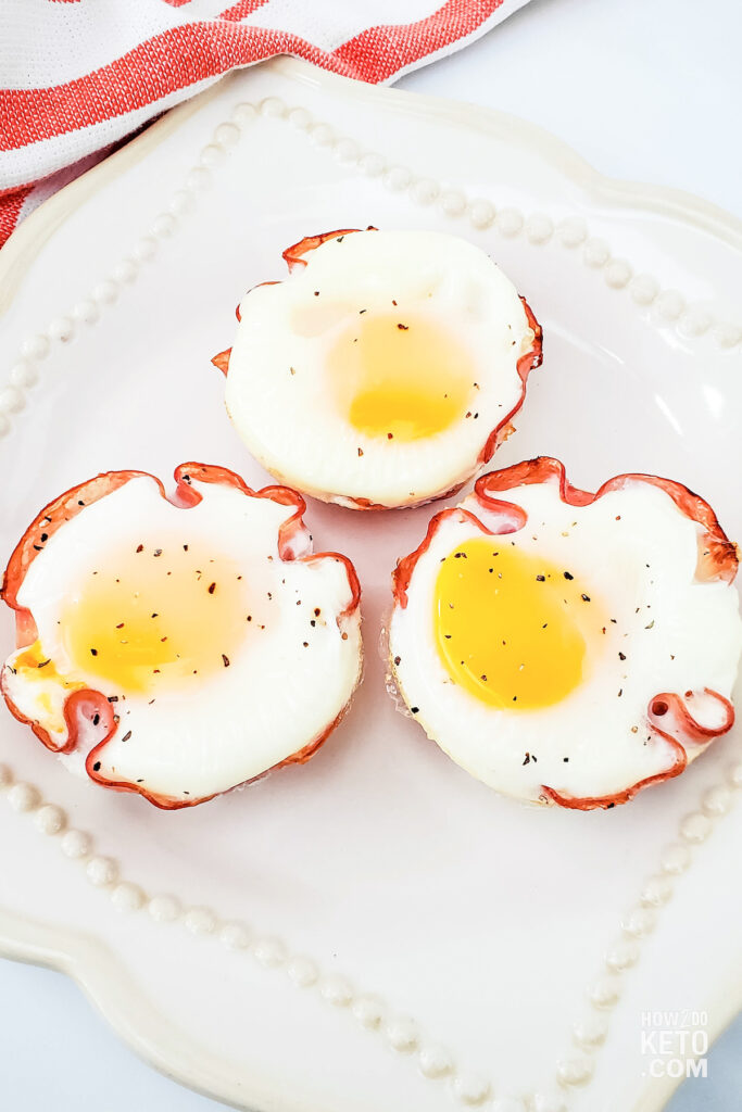 Keto Ham and Egg Cups