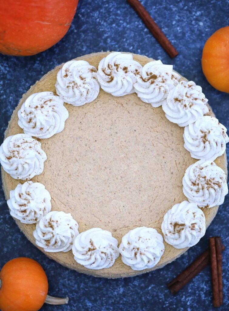 low carb pumpkin cheesecake