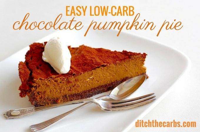 chocolate pumpkin pie