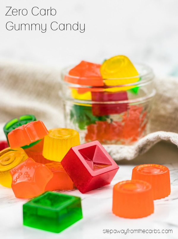 homemade sugar free gummy candy
