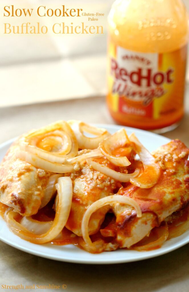 buffalo chicken breasts with onions