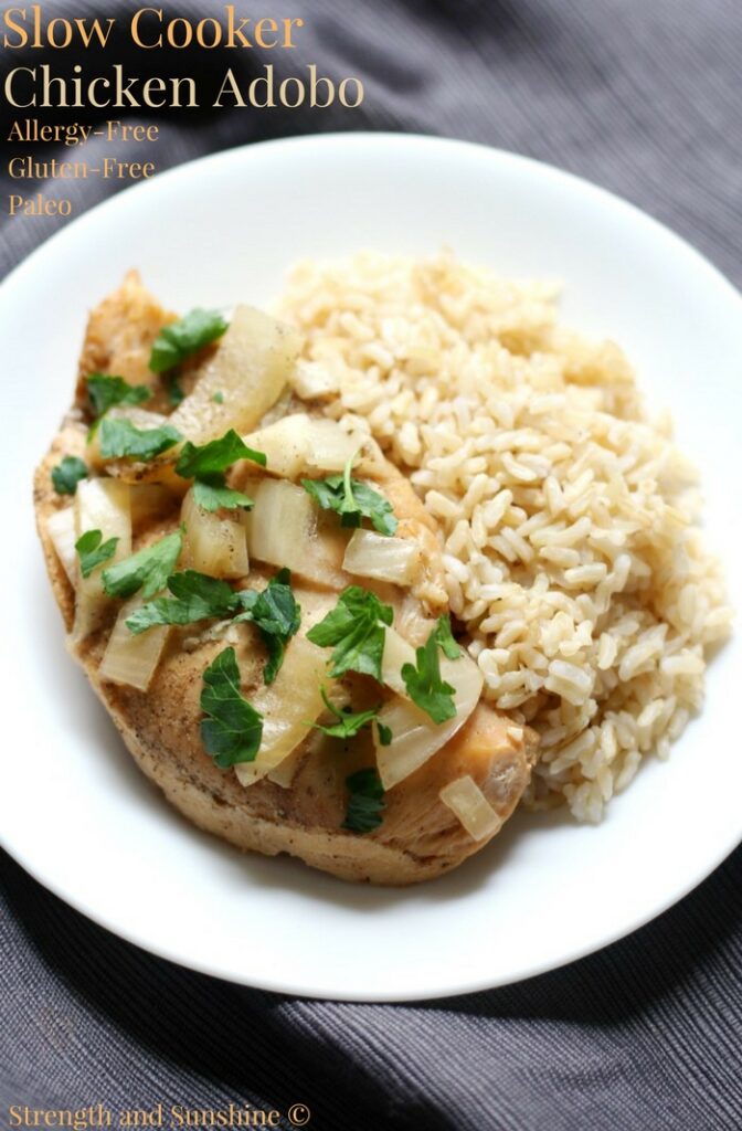 chicken breast with cilantro and onions