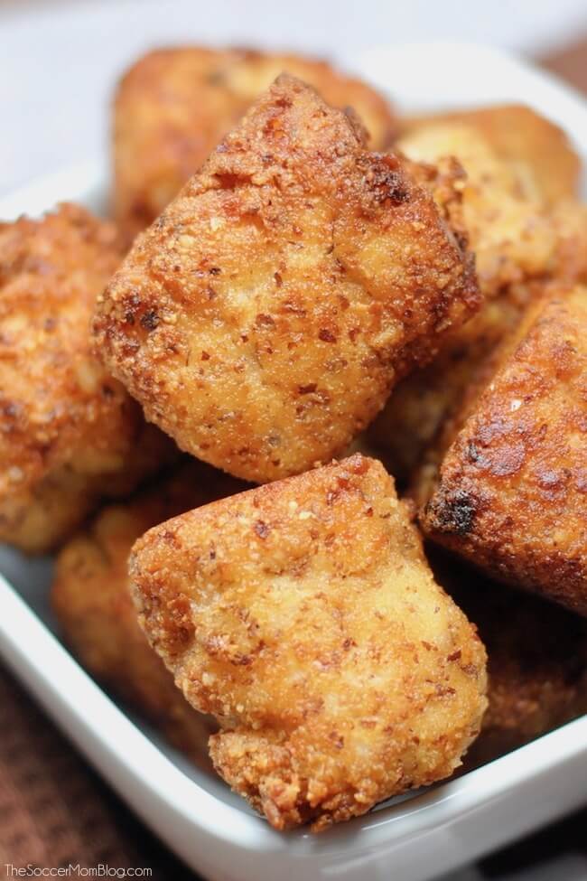 tater tots made with cauliflower