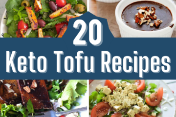 Keto Tofu Recipes Pinterest Image